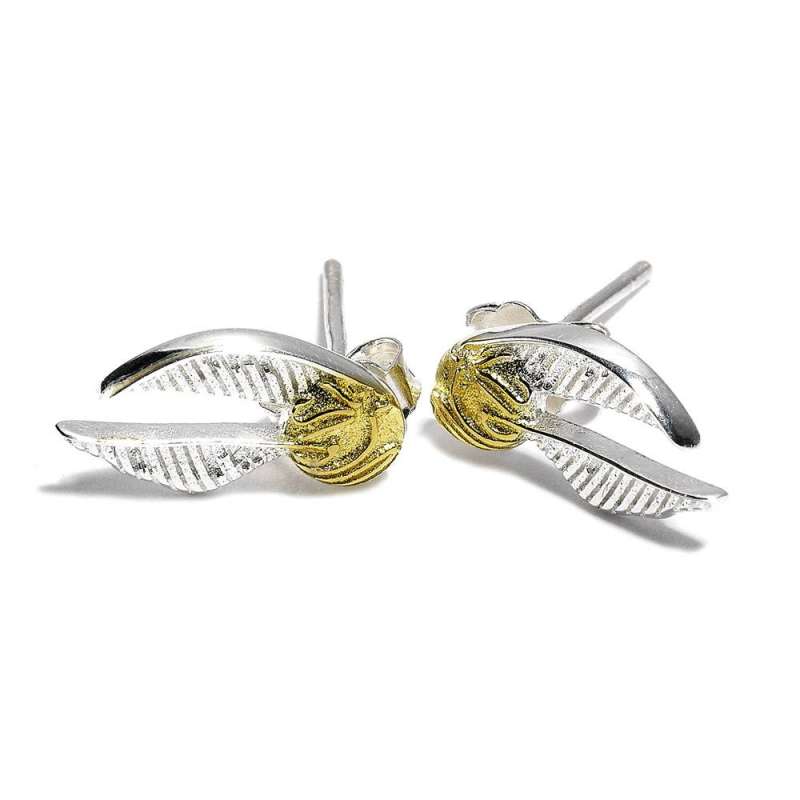 SPOTT-GR Harry Potter Golden Snitch Stud - Σκουλαρίκια από Ασήμι
