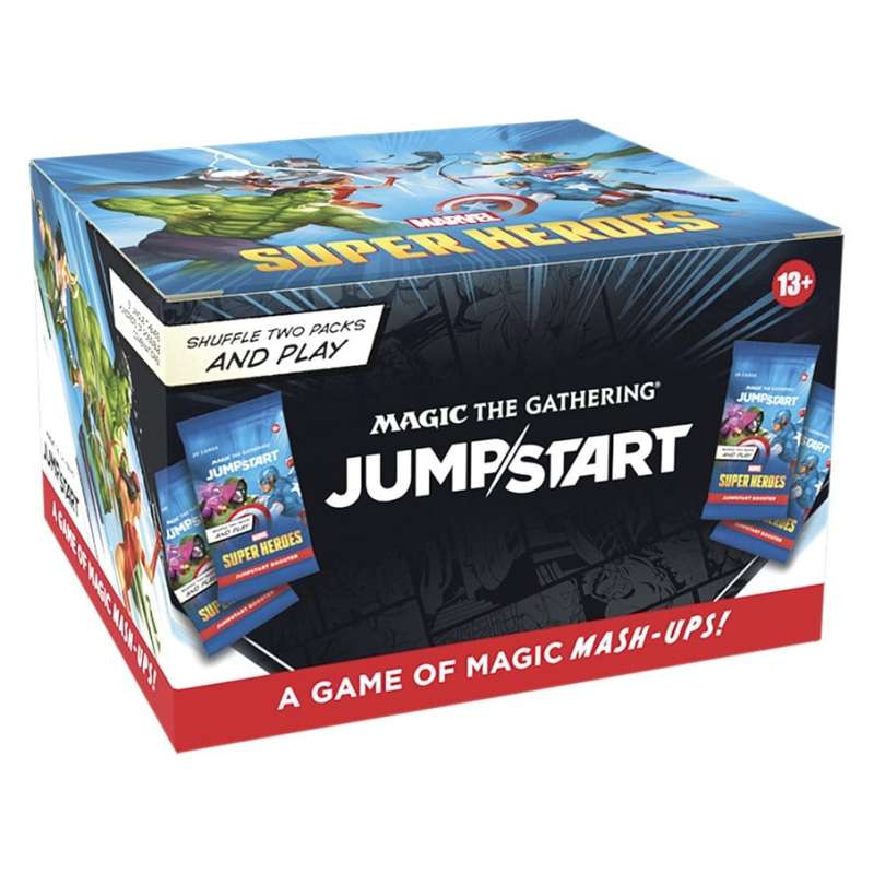 SPOTT-GR Magic the Gathering Marvel Super Heroes Jumpstart Booster Display (Σετ 24 Τεμάχια) (Αγγλική Έκδοση)