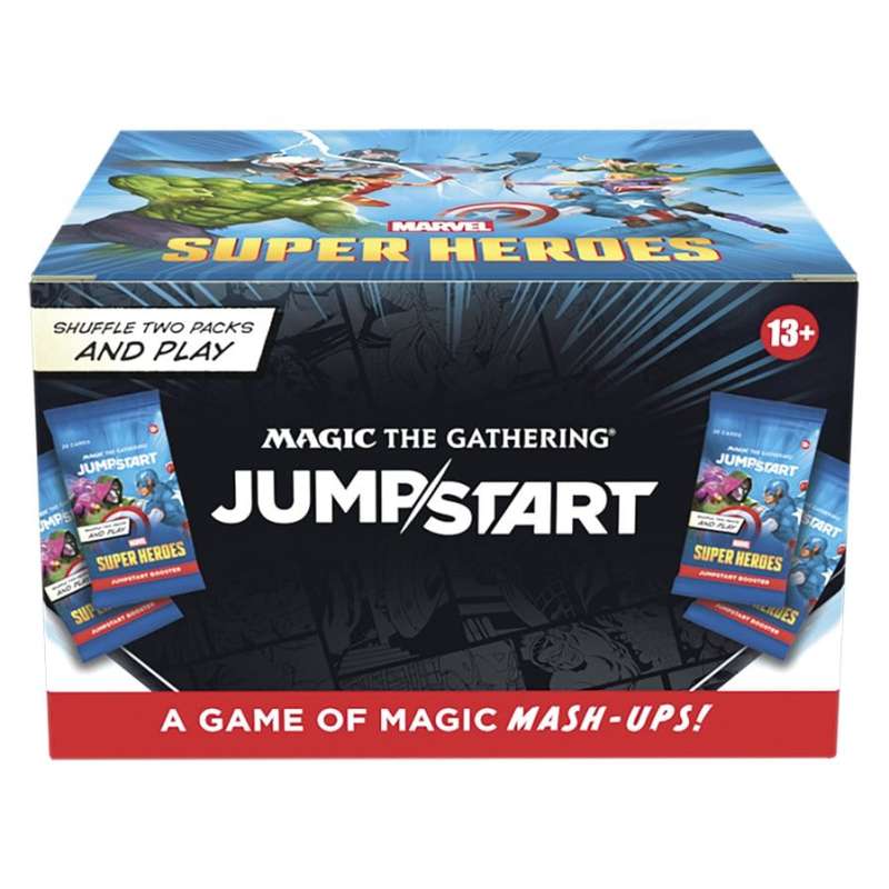 SPOTT-GR Magic the Gathering Marvel Super Heroes Jumpstart Booster Display (Σετ 24 Τεμάχια) (Αγγλική Έκδοση)