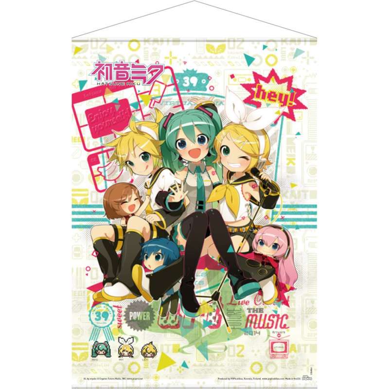 SPOTT-GR Vocaloid - Κρεμαστή Αφίσα Hey! Piapro Characters 50 x 70cm