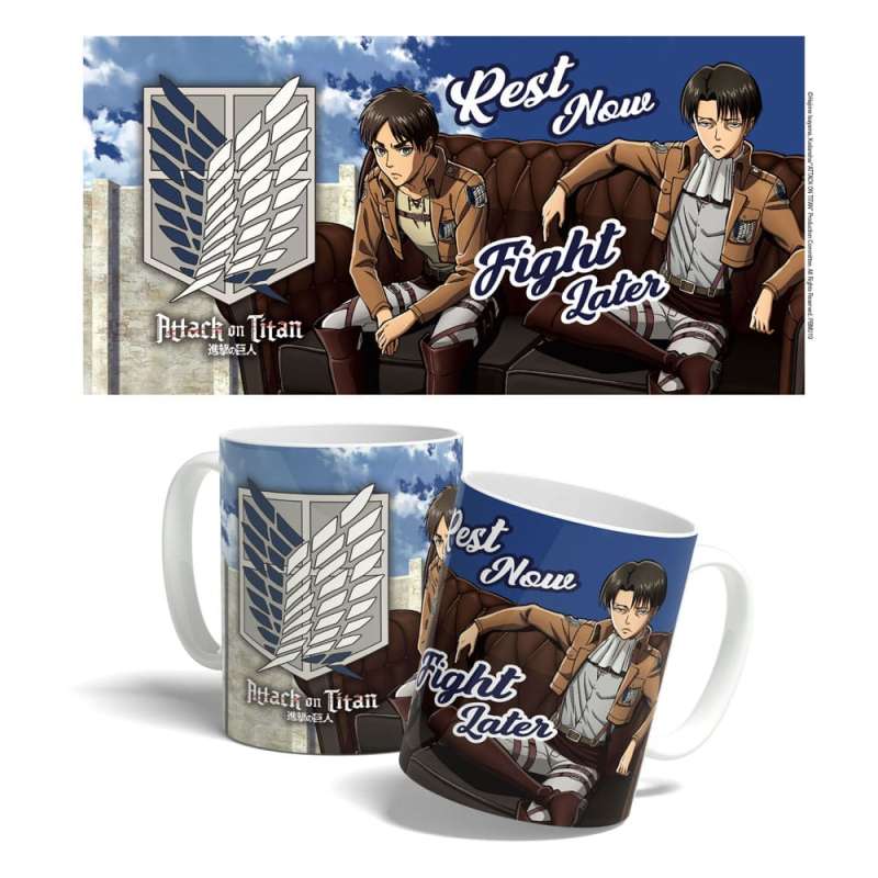 SPOTT-GR Attack on Titan - Κούπα Rest Now, Fight Later 325 ml