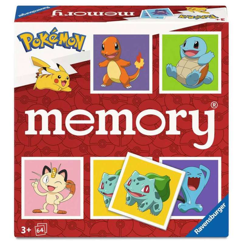 SPOTT-GR Pokémon - Επιτραπέζιο Παιχνίδι Μνήμης με Κάρτες