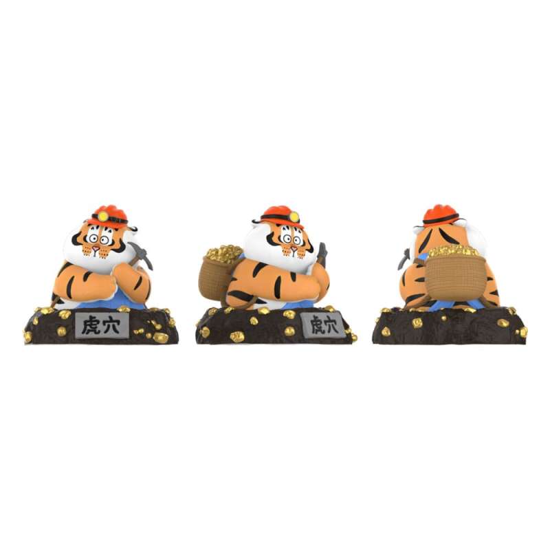 SPOTT-GR I Am Not Fat Tiger Long Teng Hu Yue Series - Μίνι Φιγούρες Μεγέθους 9cm Display (Σετ 8 Τεμαχίων)