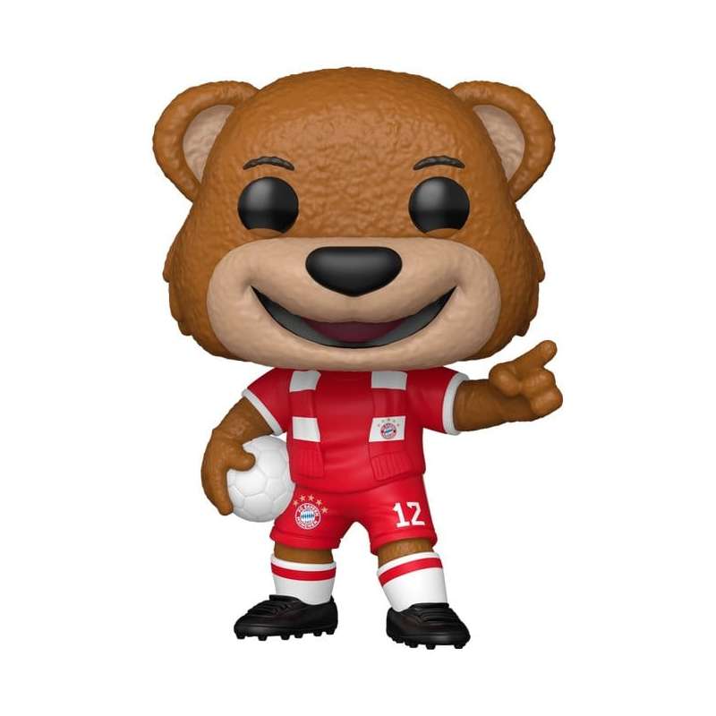 SPOTT-GR FC Bayern Munich POP! Football - Φιγούρα Βινυλίου Berni der Bär Μεγέθους 9cm