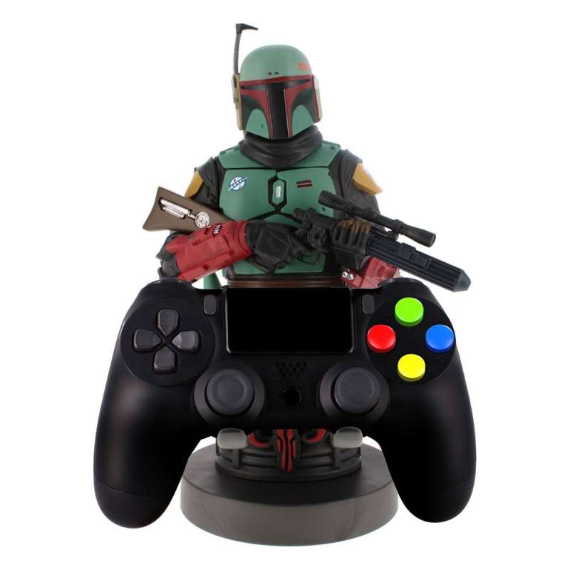 SPOTT-GR Cable Guys Star Wars - Επιτραπέζια Βάση Boba Fett 2021 Μεγέθους 20cm