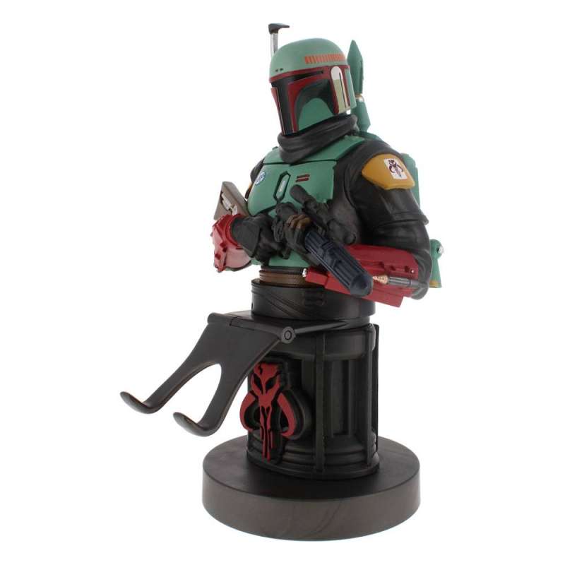 SPOTT-GR Cable Guys Star Wars - Επιτραπέζια Βάση Boba Fett 2021 Μεγέθους 20cm