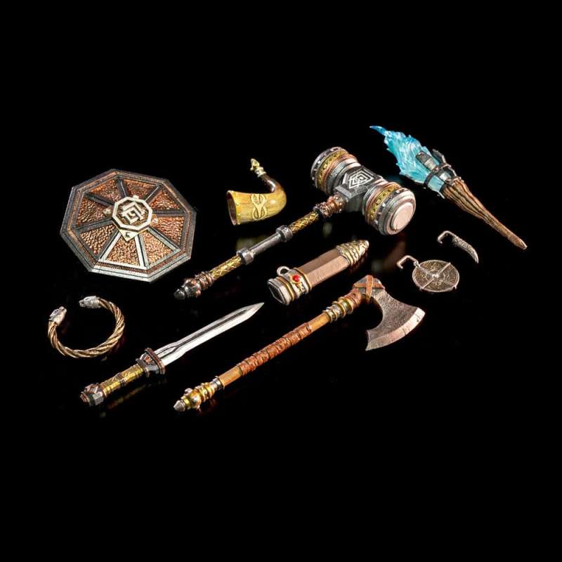 SPOTT-GR Mythic Legions: Rising Sons - Αξεσουάρ Φιγούρας Dwarf Weapons