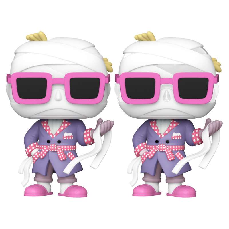 SPOTT-GR Universal Monsters POP! Animation - Φιγούρες Βινυλίου Invisible Man with Chase Μεγέθους 9cm (Σετ 6 Τεμάχια)