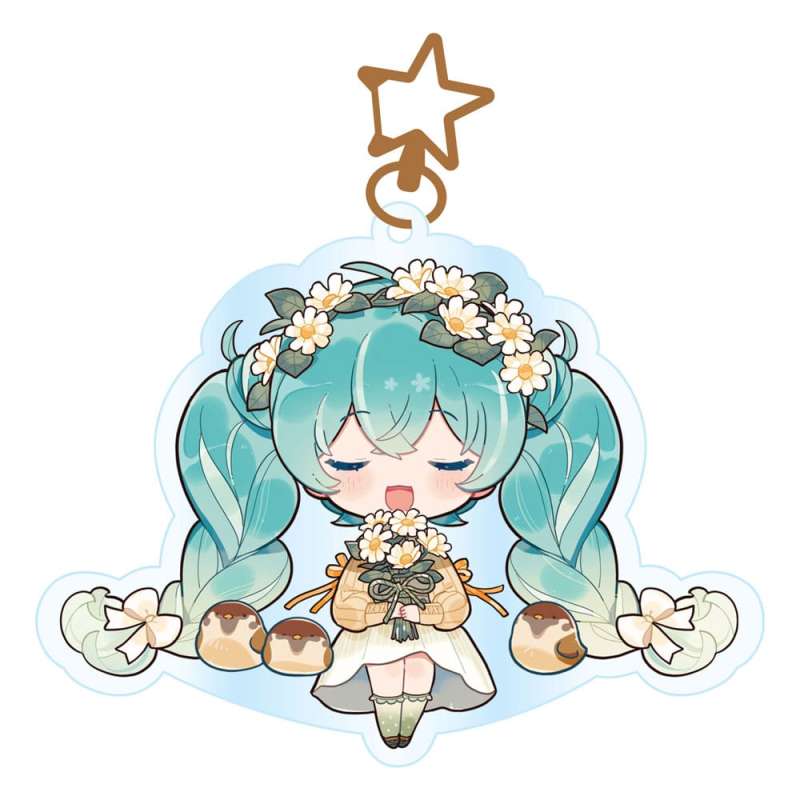 SPOTT-GR Hatsune Miku - Ακρυλικό Μπρελόκ Kawaii Autumn Time