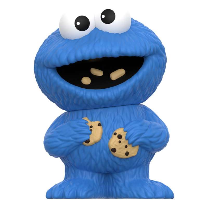 SPOTT-GR Sesame Street FUN! FUN! - Φιγούρα Βινυλίου Cookie Monster Μεγέθους 13cm (Wave 02)