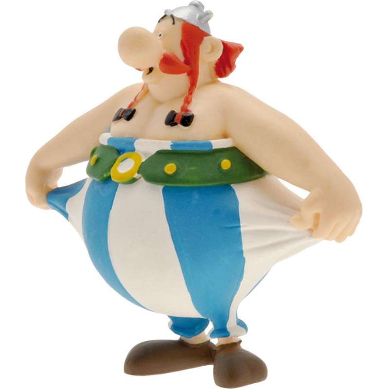 SPOTT-GR Asterix - Φιγούρα Obelix Holding His Pants Μεγέθους 8cm
