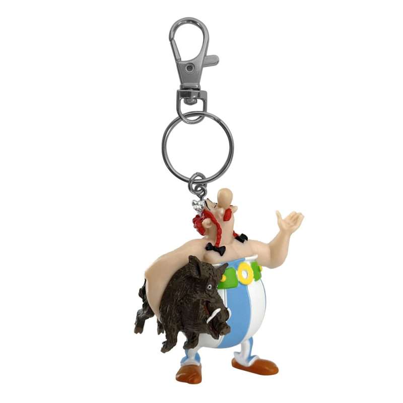 SPOTT-GR Asterix - Μπρελόκ Obelix Carrying a Boar Μεγέθους 14cm