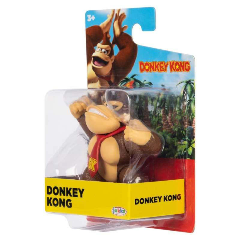 SPOTT-GR World of Nintendo - Μίνι Φιγούρες Donkey Kong Μεγέθους 6cm Σετ (Σετ 16 Τεμάχια)