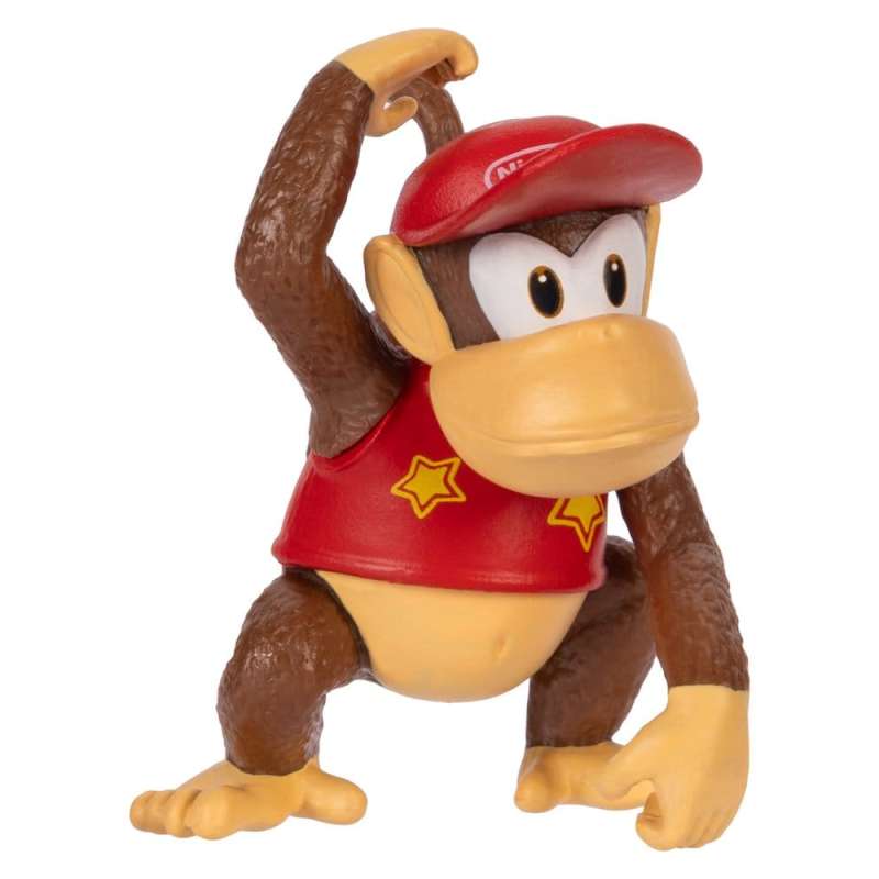 SPOTT-GR World of Nintendo - Μίνι Φιγούρες Donkey Kong Μεγέθους 6cm Σετ (Σετ 16 Τεμάχια)