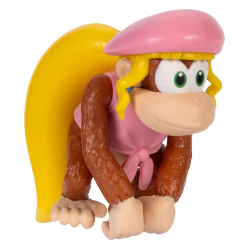 SPOTT-GR World of Nintendo - Μίνι Φιγούρες Donkey Kong Μεγέθους 6cm Σετ (Σετ 16 Τεμάχια)