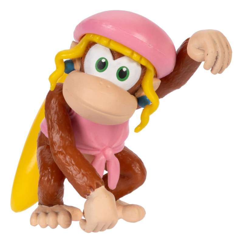 SPOTT-GR World of Nintendo - Μίνι Φιγούρες Donkey Kong Μεγέθους 6cm Σετ (Σετ 16 Τεμάχια)