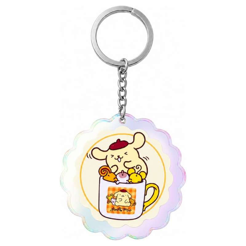 SPOTT-GR Sanrio - Ακρυλικό Μπρελόκ Pompompurin 30th Anniversary Squishy Cute Purin 01