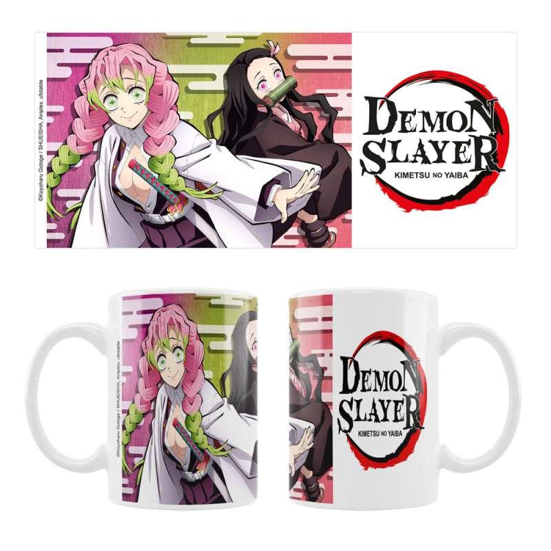 SPOTT-GR Demon Slayer Ceramic - Κούπα Mitsuri & Nezuko