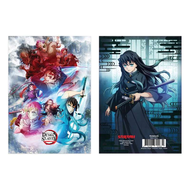 SPOTT-GR Demon Slayer: Kimetsu no Yaiba - Σημειωματάριο σε Μπλε Χρώμα