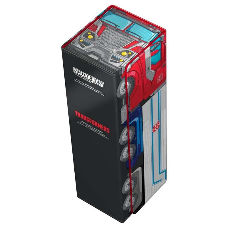 SPOTT-GR Squaroes Collectors Case 400 Squaroe Transformers - Optimus Prime Truck