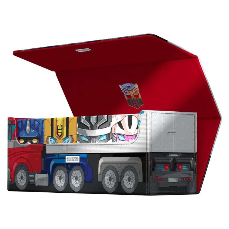 SPOTT-GR Squaroes Collectors Case 400 Squaroe Transformers - Optimus Prime Truck