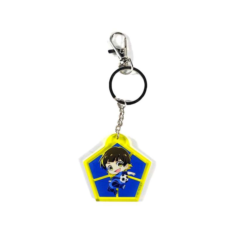 SPOTT-GR Blue Lock - Ακρυλικό Μπρελόκ Meguru Rachira Chibi Style Μεγέθους 5cm