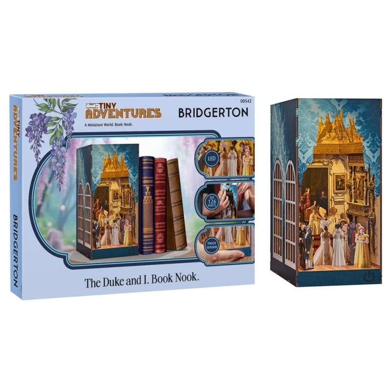 SPOTT-GR Bridgerton Tiny Adventures Book Nook - Διόραμα The Duke and I Μεγέθους 18cm